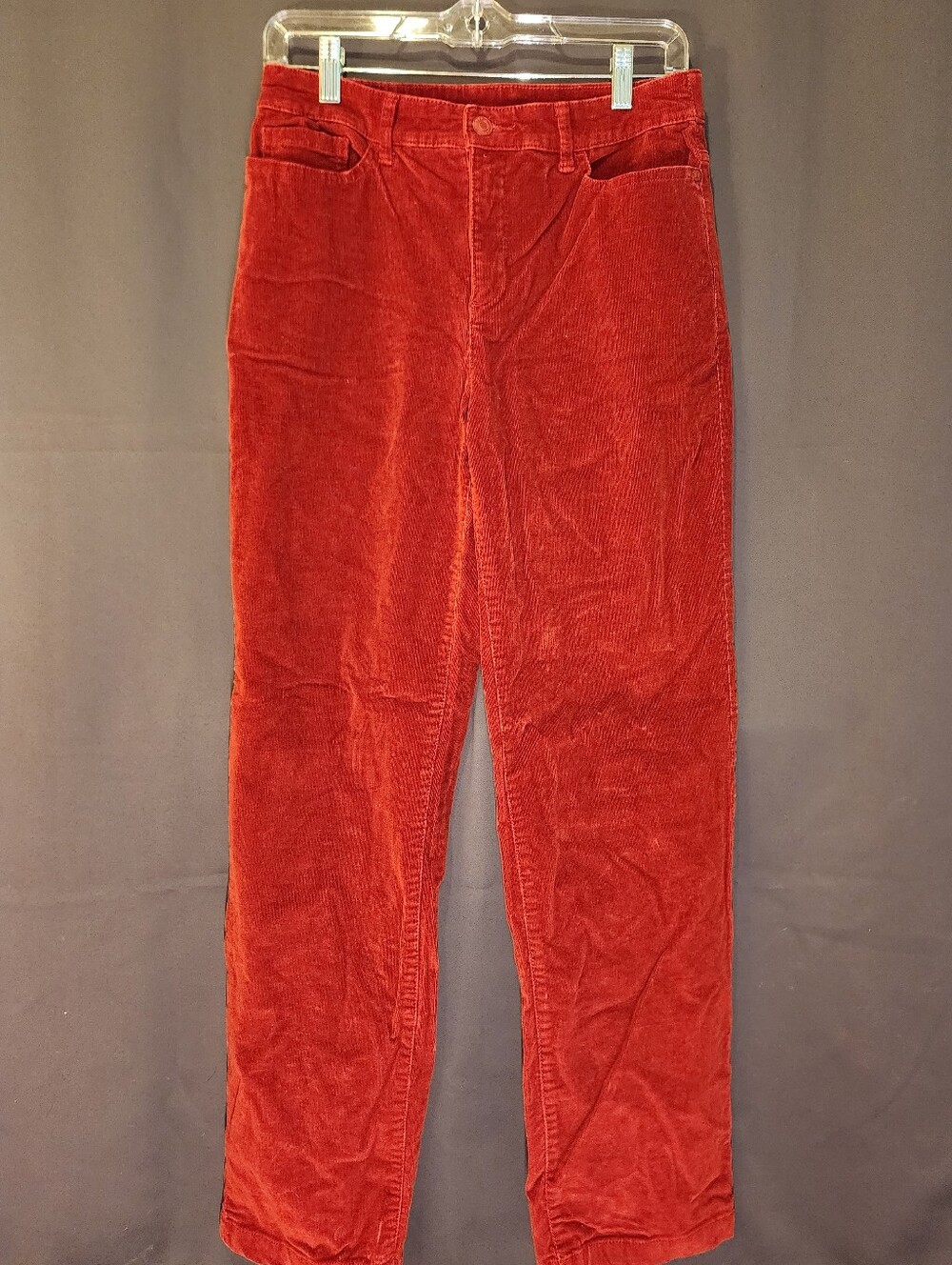 Croft & Barrow Women's Red Corduroy Pants